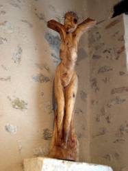 Le crucifié - expo de Gargilesse - août 2010 - C. Lapeyre